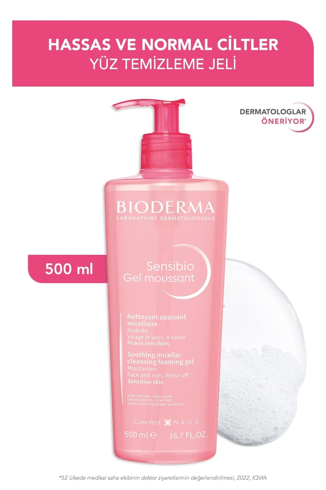 BİODERMA SENSİBİO FOAMİNG GEL